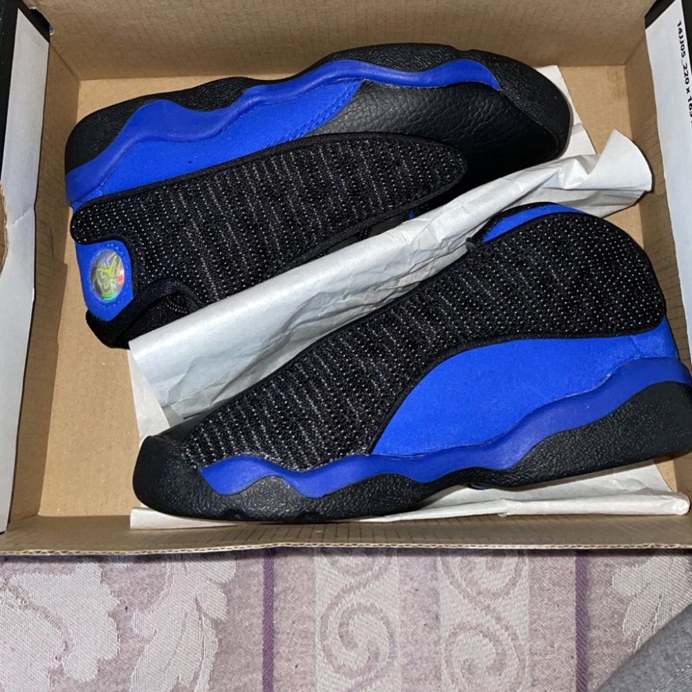 Blue & Black Retro 13s
